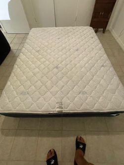 Queen Mattress & Boxspring ,$50..Cash Only