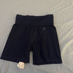 Gymshark Navy Blue Bike Shorts