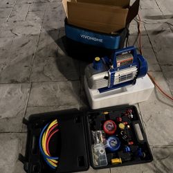 Vivohome Rotary Vane Vacuum Pump