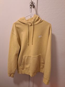 Yellow Nike hoodie