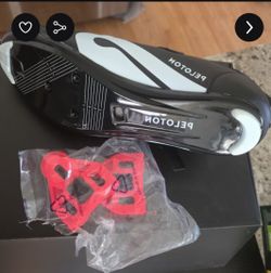 Peloton exercising bike shoes