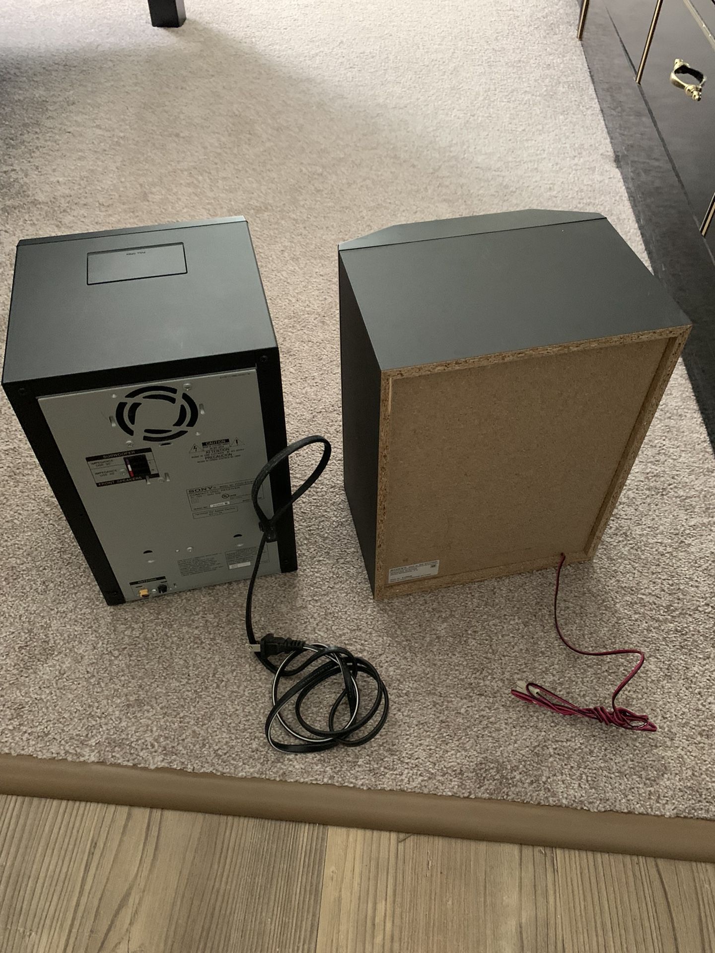 SONY MHCEC919iP HiFi Speaker System With Subwoofers for Sale in Seal