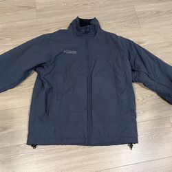 Grey Columbia Rain Jacket 