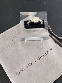 14k White Gold Plated Ring Size 7 