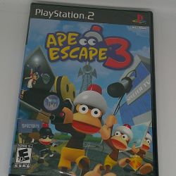 Ape Escape 3 PS2 Sony Playstation 2 NEW SEALED
