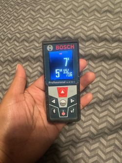 Bosch laser measuring tool