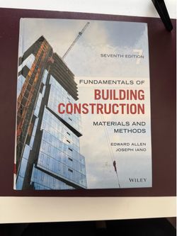 Fundamentals of Building Construction