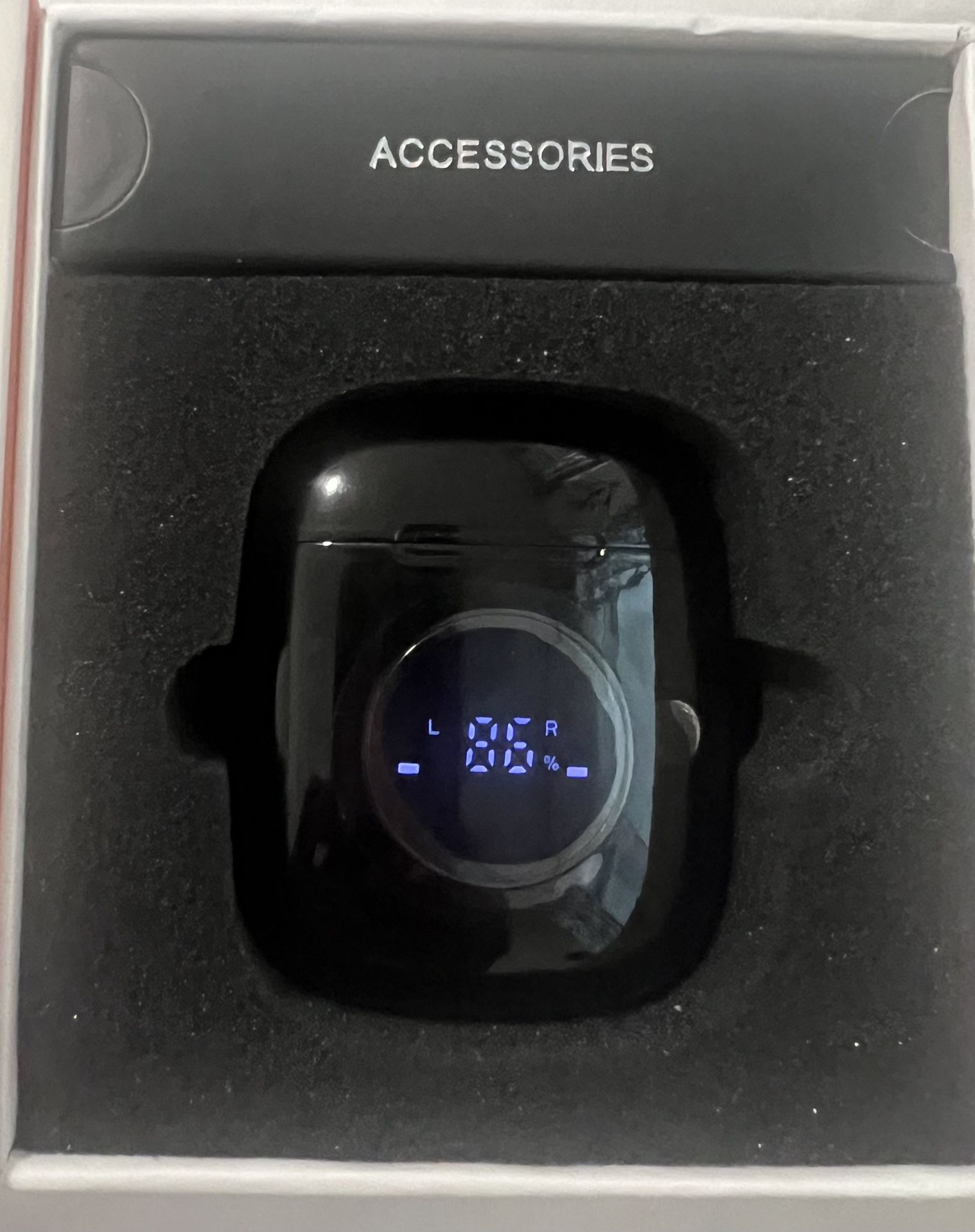 Bluetooth Headphones Wireless Earbuds 50Hrs Battery Life with Wireless Charging Case & LED Power Display Deep Bass Ear Buds Waterproof Earphones Micro