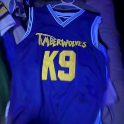 AIR BUD K9 tiberwolve Jersey LG