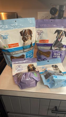 Dog Food Treats Dental Chews