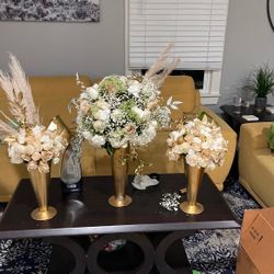 3 Of Fresh Flowers Bouquet, Used Them Today And Don’t Need Anymore