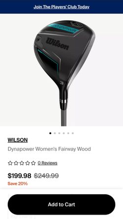 Wilson
Dynapower Women's Fairway Wood