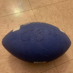 Saquon Barkley Signed Football