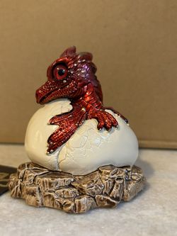 Red Hatching Windstone Dragon