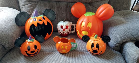 Disney Halloween Mickey Pumpkins