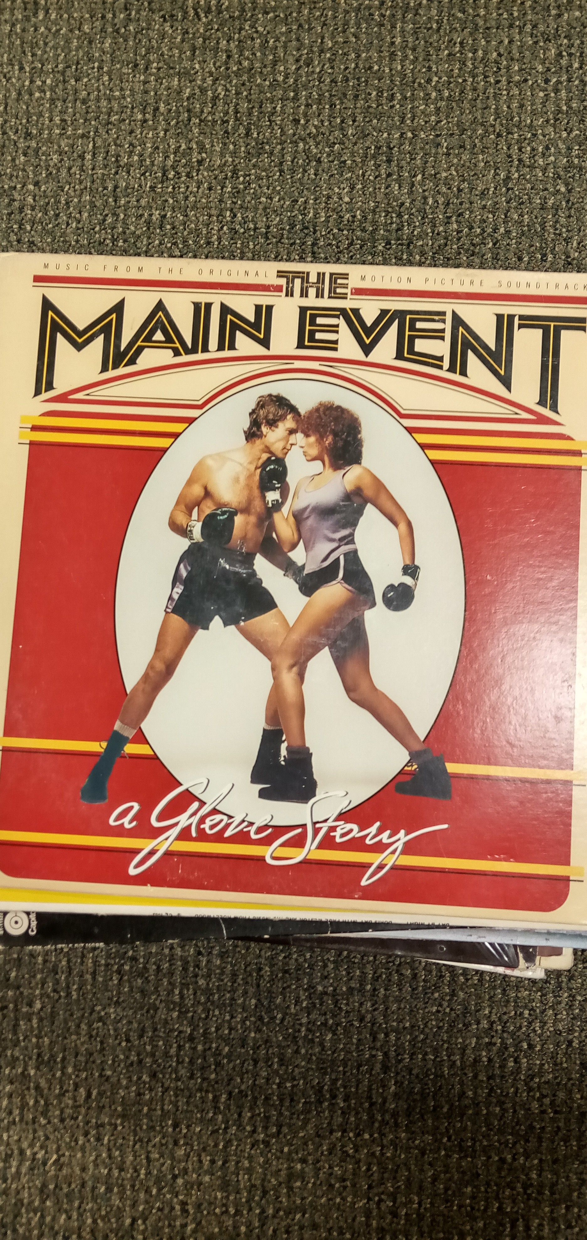 The main event soundtrack vinyl record