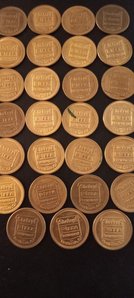 Shakeys Pizza Arcade Tokens