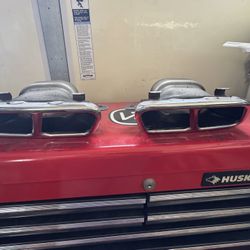 Mercedes S550 Exhaust Tips
