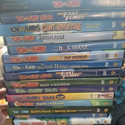 Tom & Jerry Dvd Lot (16)