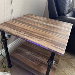 Wooden End Table