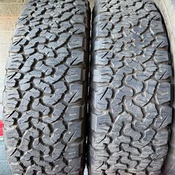 Bfgoodrich LT 265 65 17 "E"
