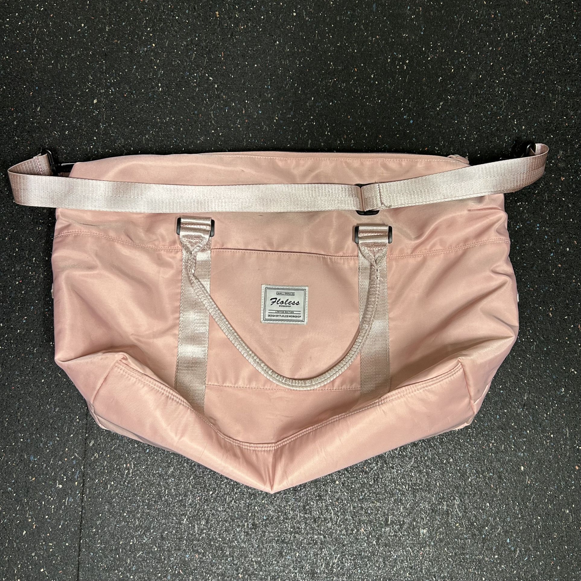 Floless Workshop Women's Duffle Tote Bag by Camill Emma Limited-Edition Pink New