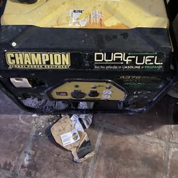 Champion Duel Fuel Generator 
