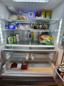 Large 36" french fridge