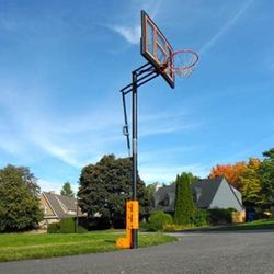 PROBASE Steel Stand for Portable Basketball Hoop. Replaces Any Kind of Portable Hoop Plastic Base. Give Roots to Your Portable Hoop