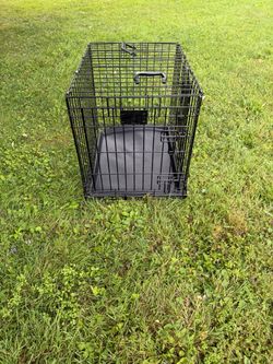 DOG CRATE, TWO DOORS L 24.5" X W 18" X HT 20"