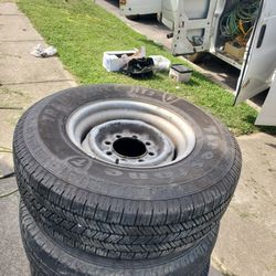 Set Rims And Tires LT245/75R16  