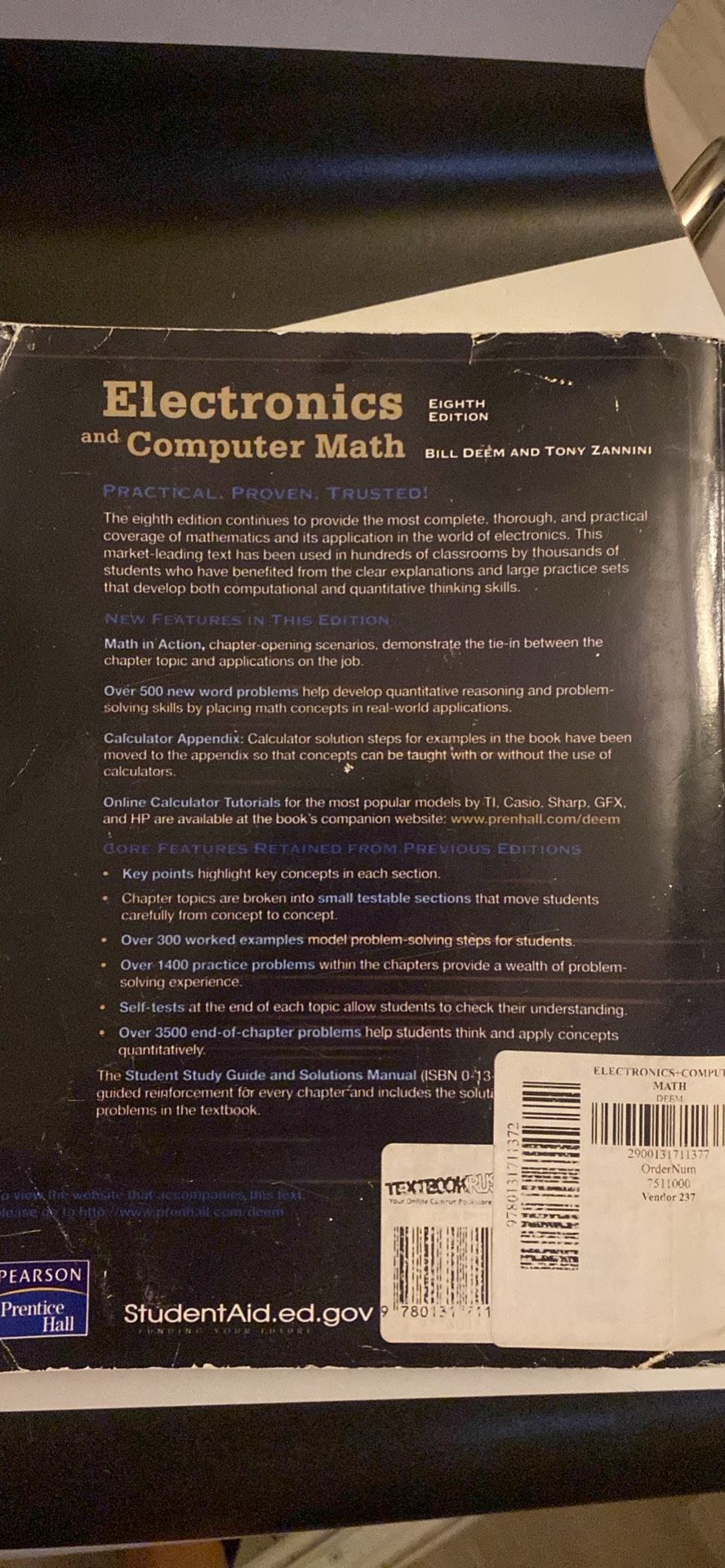 Electronics and Computer Math Textbook