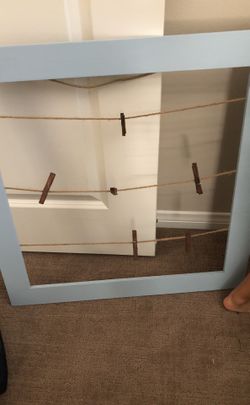 Blue collage frames