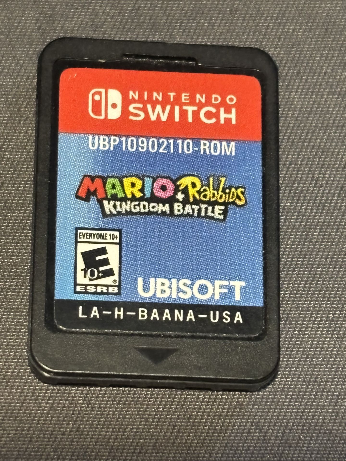 Nintendo Switch- MARIO + RabbiDs KINGDOM BATTLE GAME