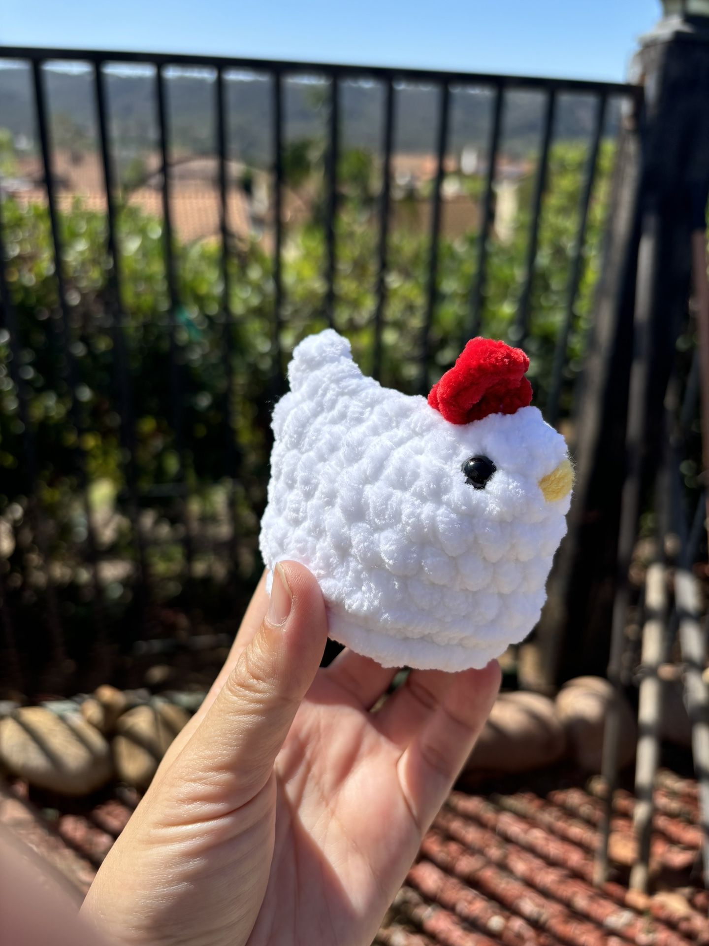 Handmade Crochet White Chick 🐣 $9 🧶