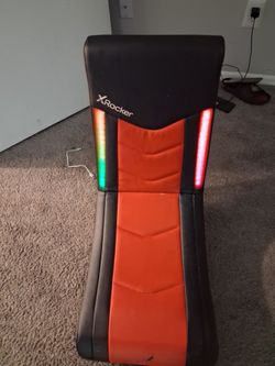 LED KIDS FOLDABLE GAMING CHAIR