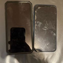 Two iPhones good condition