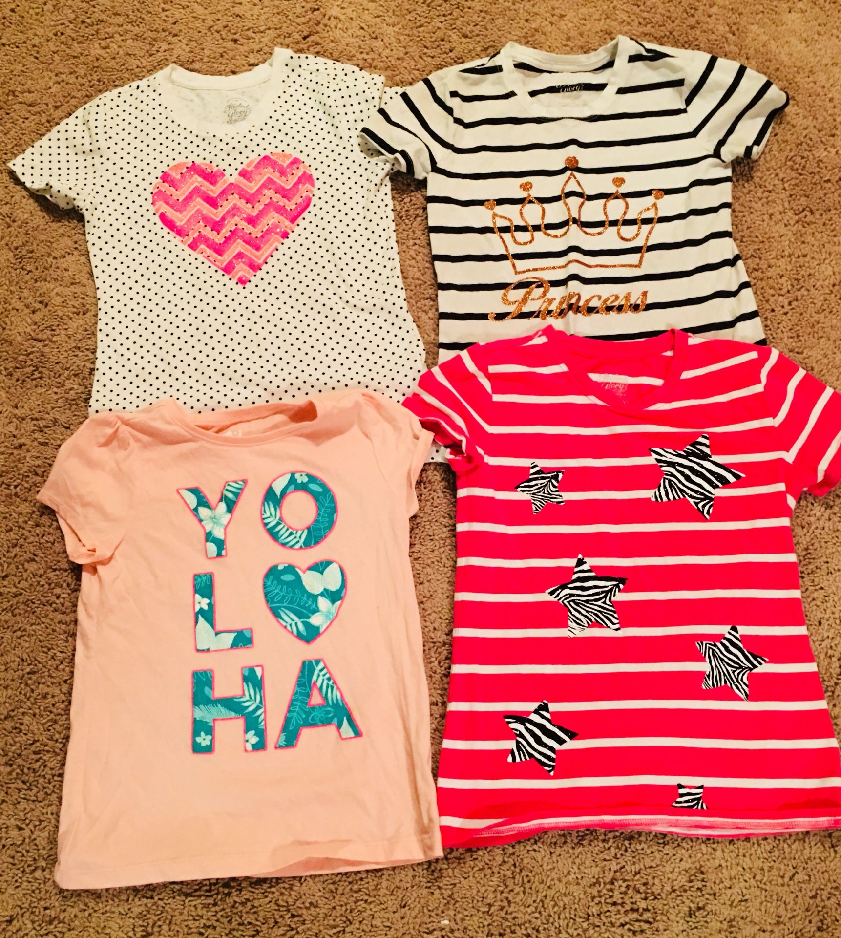 Girl Shirts Size 6