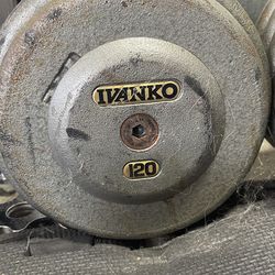 Dumbbells 120lb set