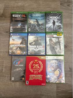 Sealed PlayStation, Xbox & Nintendo Games