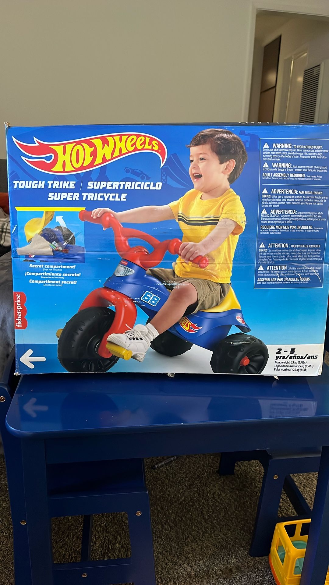 Hot Wheels Tricycle