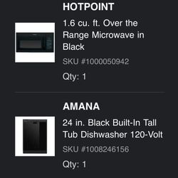 Full Kitchen Appliance Set