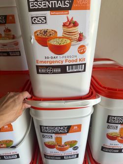 Emergency Essentials Food Storage 30-day Supply Buckets