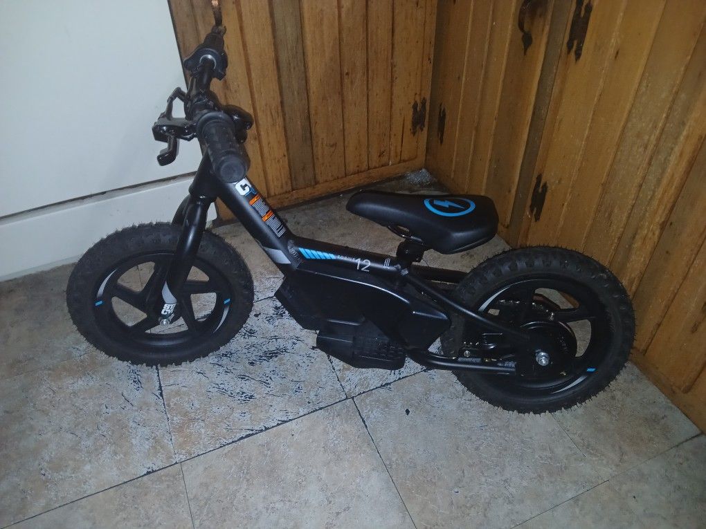 Toddler Electric Bike