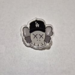 KAWS LA Dodgers Cap PIN