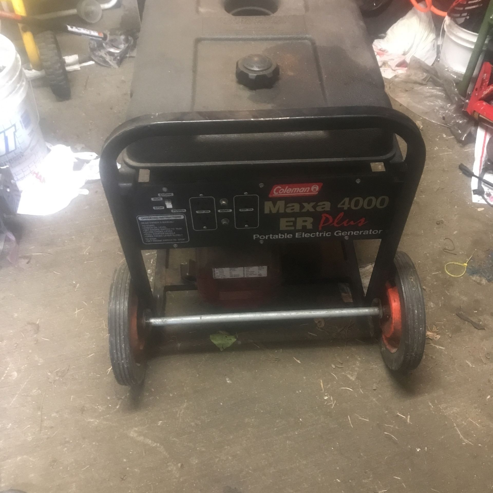 Coleman Maxa4000 Generator .