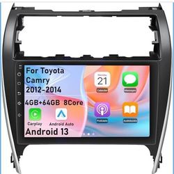  Toyota Camry 2012–2014 10.1” Android Radio | CarPlay + Android Auto | NEW