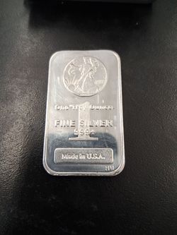 1troy Oz silver bar