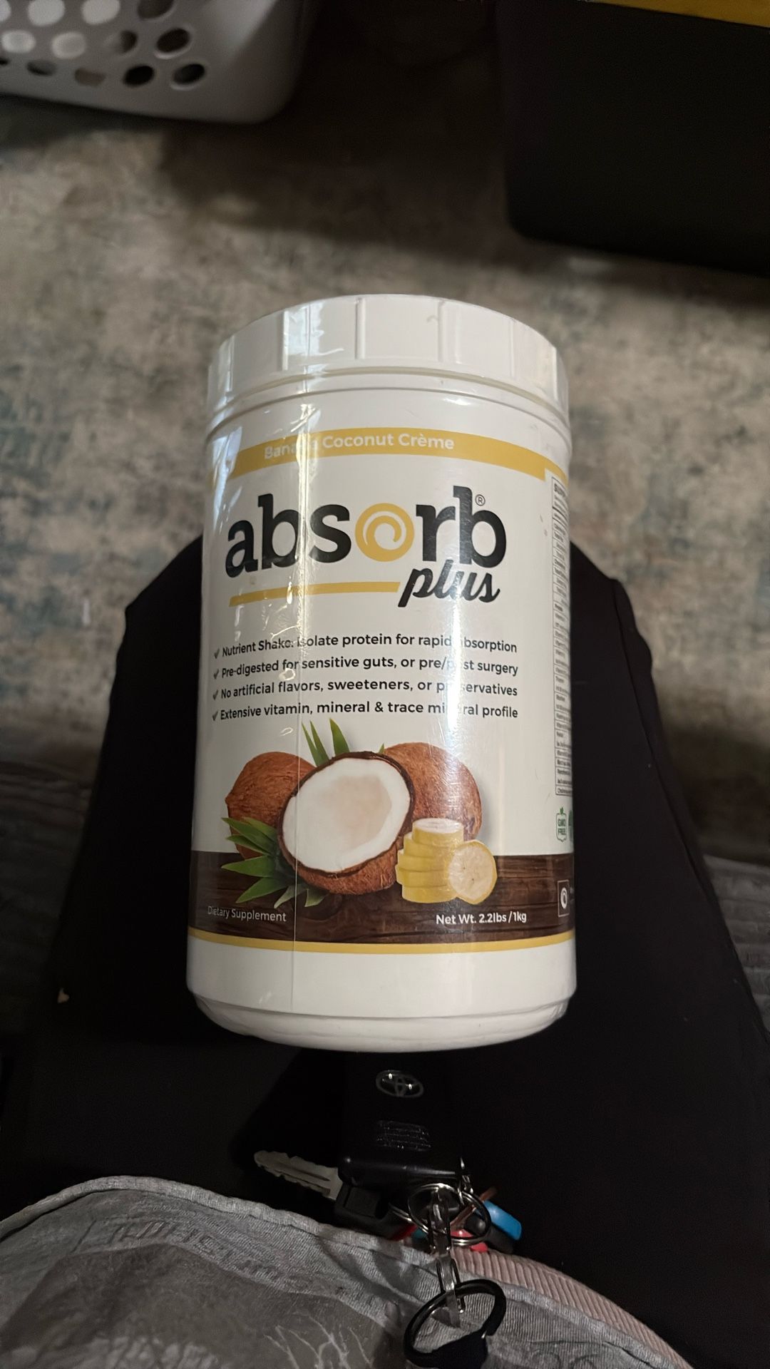 Absorb Plus Isolate Protein- Banana Coconut Crème 