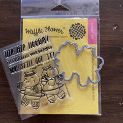 HIP HIP HOORAY Stamp and Die Set